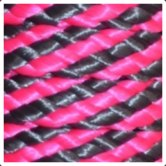 PPM touw 8 mm roze/grijs streep